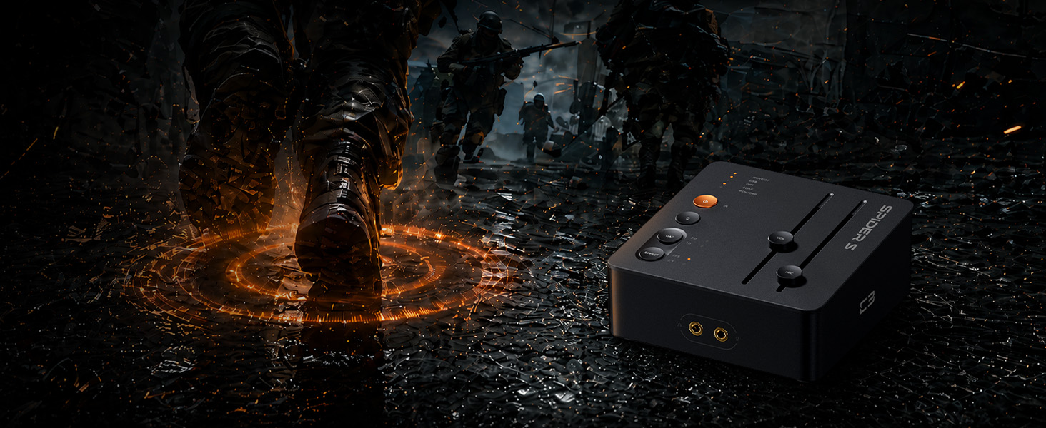 Technologia StepSense wzmacniająca odgłosy kroków w grach FPS